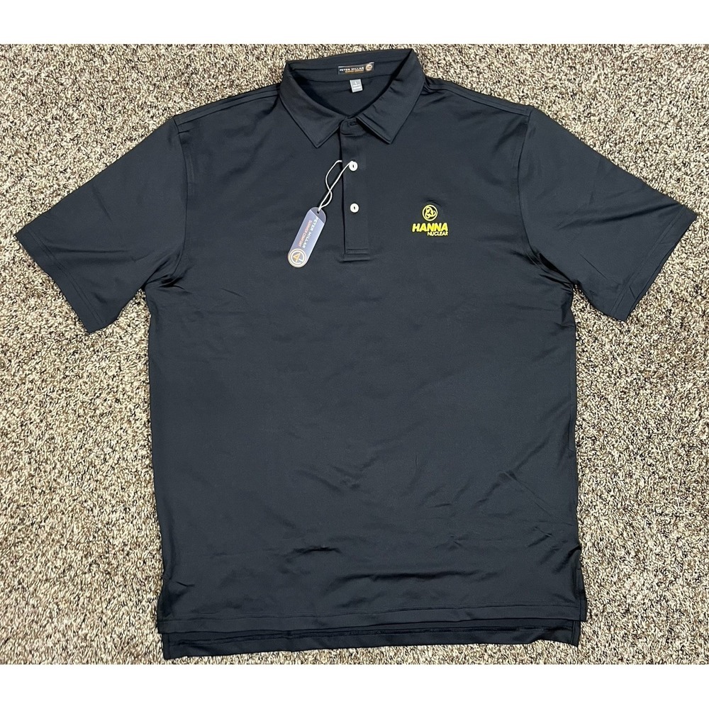 NWT Peter‎ Millar Summer Comfort Performance Golf Polo Shirt Men's Sz Large